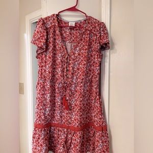 Knox Rose (Target) pink floral casual dress